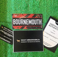 Alex Scott Signed AFC Bournemouth Street Sign - Comes with Proof & COA
