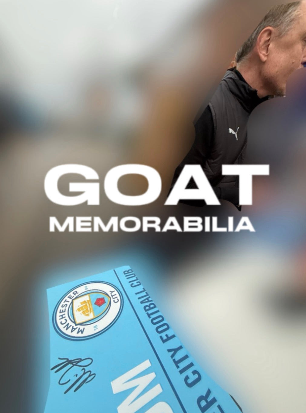 Andree Jeglertz Signed Manchester City Womens Street Sign - Comes with Proof & COA