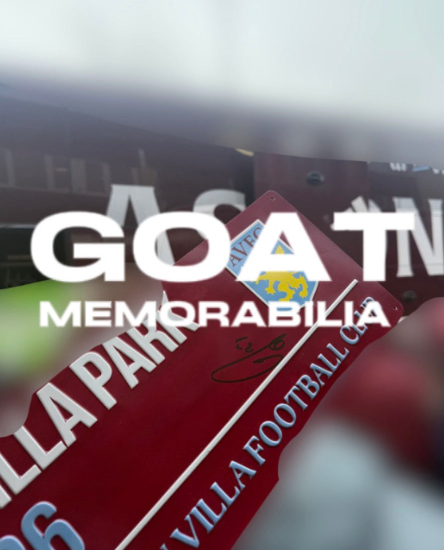 Emiliano Martinez Signed Aston Villa Street Sign - Comes with Proof & COA