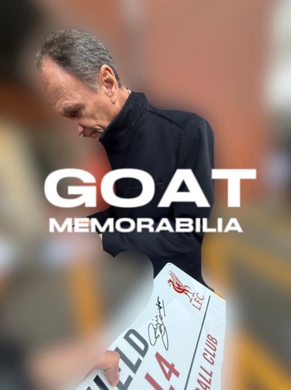 Phil Tompson Signed Liverpool Street Sign - Comes with Proof & COA