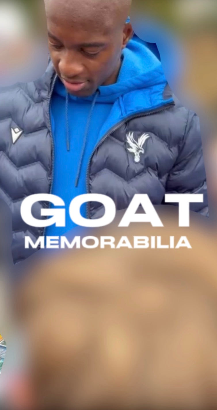 Jean-Philippe Mateta Signed Crystal Palace Mount - Comes with Proof & COA