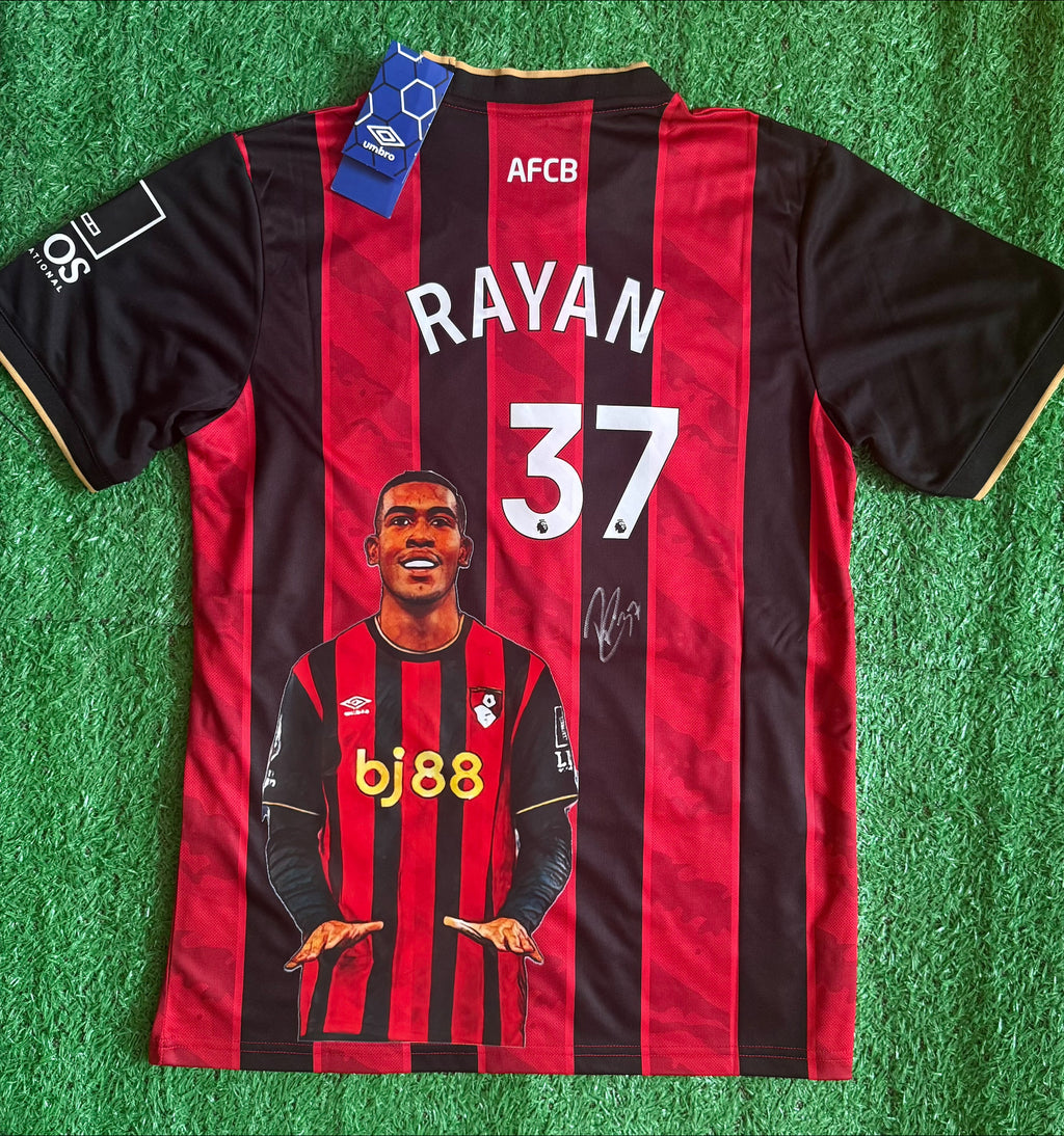 Rayan Signed AFC Bournemouth Shirt - Comes with Proof & COA