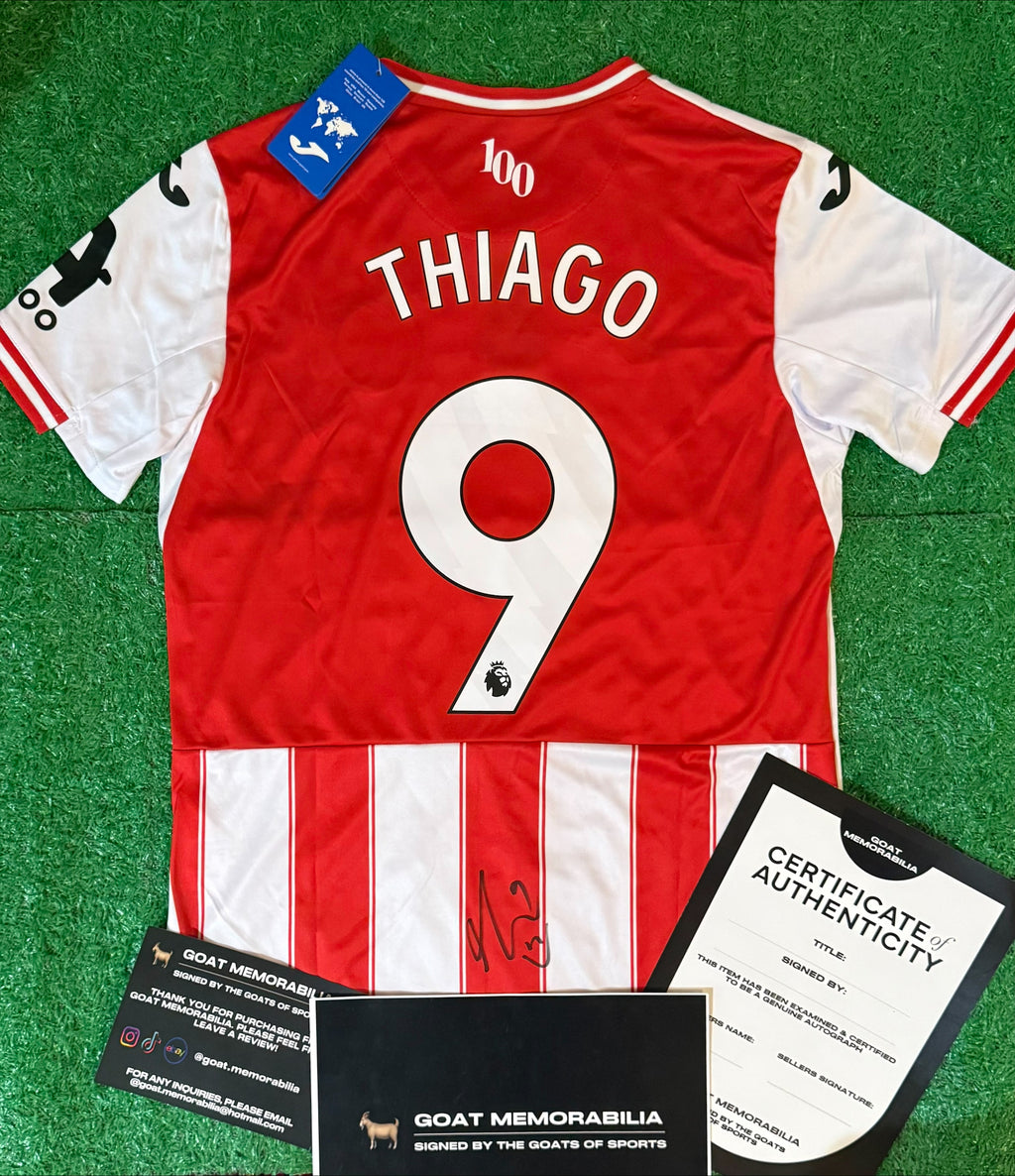 Igor Thiago Signed Brentford Shirt - Comes with Proof & COA