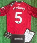 Harry Maguire Signed Manchester United Shirt - Comes with Proof & COA