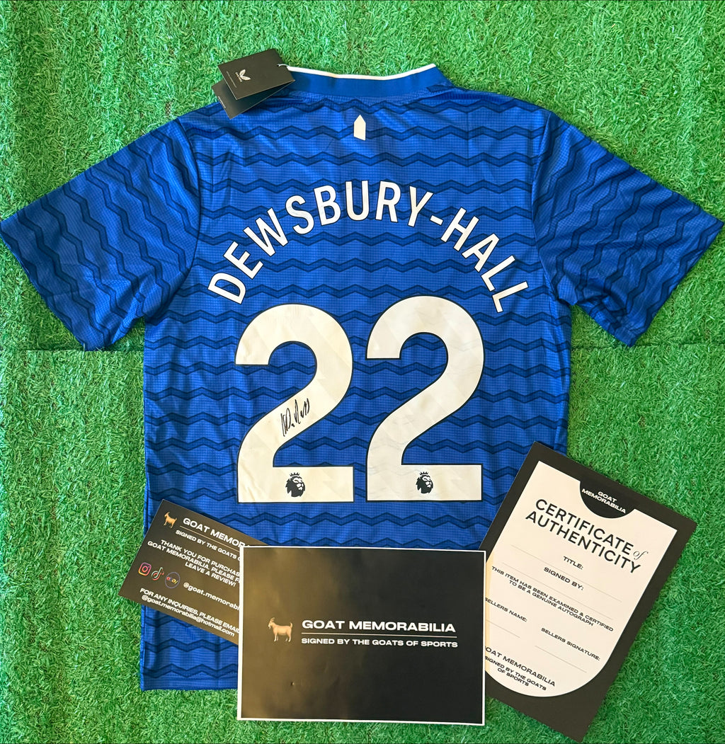 Kiernan Dewsbury-Hall Signed Everton Shirt - Comes with Proof & COA