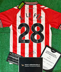 Enzo Le Fee Signed Sunderland Shirt - Comes With Proof & COA
