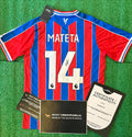Jean-Philippe Mateta Signed Crystal Palace Shirt - Comes with Proof & COA