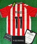 Chris Rigg Signed Sunderland Shirt - Comes with Proof & COA