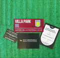 Emiliano Martinez Signed Aston Villa Street Sign - Comes with Proof & COA