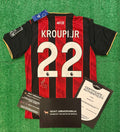 Eli Kroupi Junior Signed AFC Bournemouth Shirt - Comes with Proof & COA