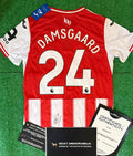 Mikkel Damsgaard Signed Shirt - Comes with Proof & COA